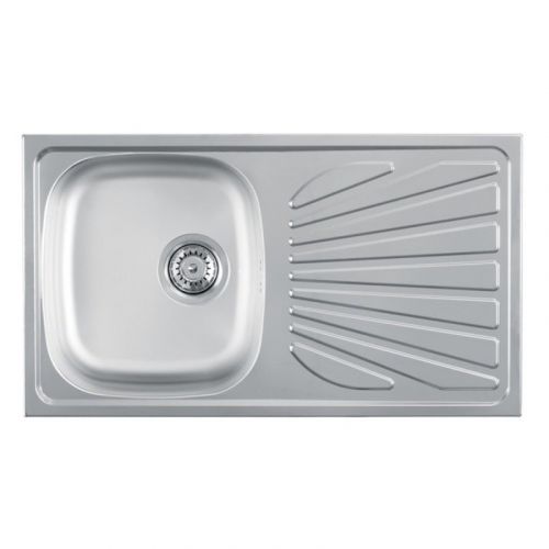 Metalac inox usadna sudopera Luna Flex 1D Ø90