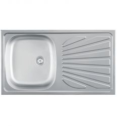 Metalac inox usadna sudopera Luna Flex 1D Ø60