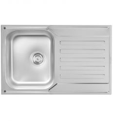 Metalac inox usadna sudopera Nera Praktik 1D ø90