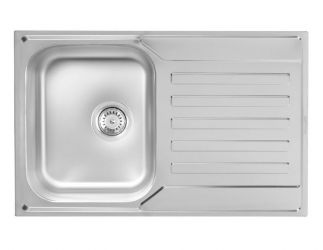 Metalac inox usadna sudopera Nera Praktik 1D ø90