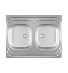 Metalac inox nasadna sudopera Standard 2D Ø60