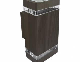 M036 B BRAON jedan red 2xGU10 MAX 35W Lampa zidna IP44