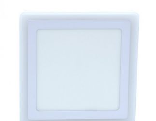 MP18NK-WRGB 18W+6W Nadgradni Kvadratni LED panel