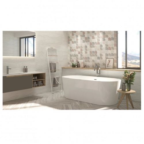 Pantheon Curve Album Veincut Mate (dekor) 20x60