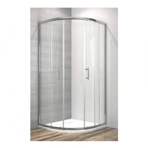 6012/195cm tuš paravan providno staklo R90 Silver 