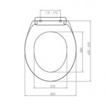 WC Daska SMART soft icon termoplast wd 303