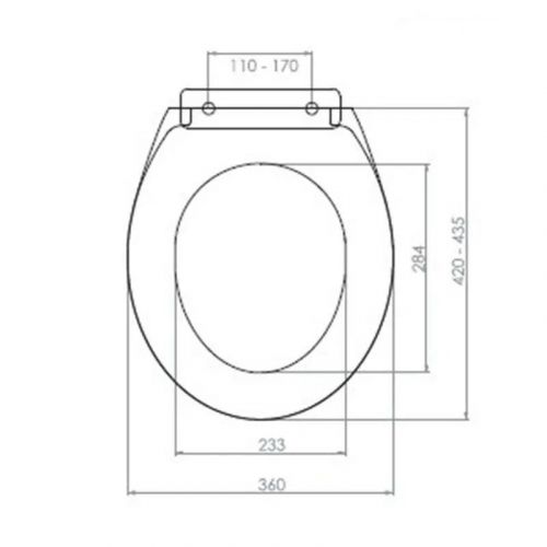 WC Daska SMART soft icon termoplast wd 303