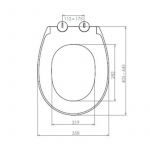 WC Daska GENESIS duroplast WD 401
