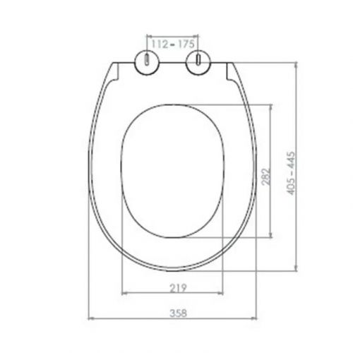 WC Daska GENESIS duroplast WD 401