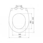 WC Daska STAR soft duroplast WD 422