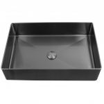 METALNI LAVABO WBTB513610NMBG kocka tamno sivi inox