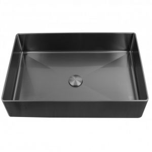 METALNI LAVABO WBTB513610NMBG kocka tamno sivi inox