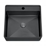 METALNI LAVABO WBT4141NMBG kocka tamno sivi inox