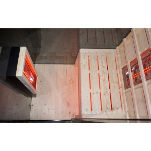 Infracrvena Sauna BILLUND 1 80x110x190 cm F40080
