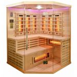 Infracrvena Sauna DELUXE 150x150x200 cm J21150