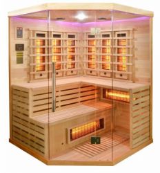 Infracrvena Sauna DELUXE 150x150x200 cm J21150