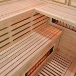 Infracrvena Sauna DELUXE 150x150x200 cm J21150