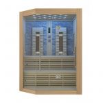 Infracrvena Sauna KIRUNA 160x141,1x64,8x114,1x160x210 cm K50160