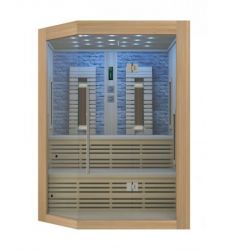 Infracrvena Sauna KIRUNA 160x141,1x64,8x114,1x160x210 cm K50160