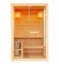 Finska Sauna PANORAMA 130x120x200 cm J60130