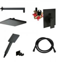 HERZ 00364B SQ Black Ugradni set 7/1 crni