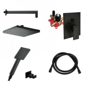 HERZ 00364B SQ Black Ugradni set 7/1 crni