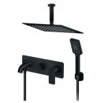 S2 BLACK 231707B Ugradna baterija za tuš kadu