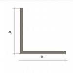 ALU Lajsna L profil 10 x 10 L3 m mat