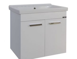Ormarić sa umivaonikom konzolni IBANIO - URBAN white 60cm