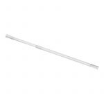Šipka za zavesu 70-120 cm aluminijska bela