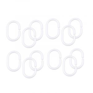 Alkice za zavese 12/1 pvc bele