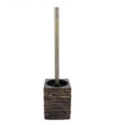 Četka za wc šolju BRICK bronzana polirezin