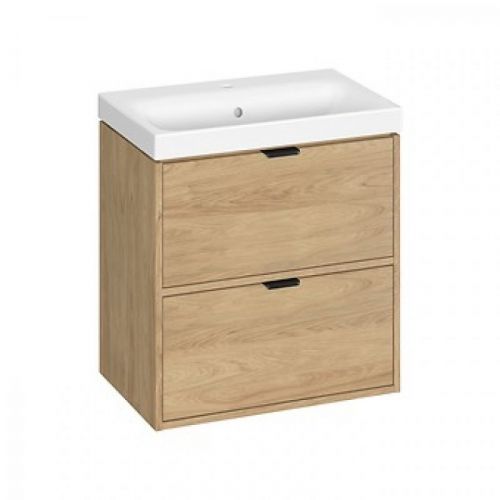 Ormarić sa umivaonikom ATRATO SLIM 60 OAK HIKORA C641 S4007-004