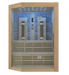 Infracrvena Sauna KIRUNA 160x141,1x64,8x114,1x160x210 cm K50160