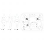 Spoljni Masažni Bazen FIJI - BELI 210x160x80 cm SPA52