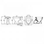 WC Šolja Simplon 5000 W