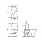 PRESIDENT Monoblok BALTIK sa daskom K08-029