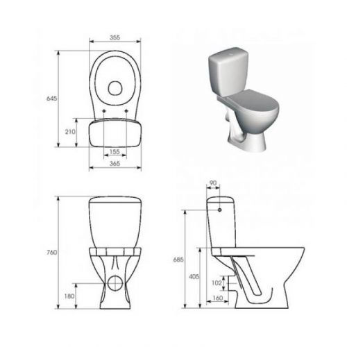 CARINA Monoblok Baltik