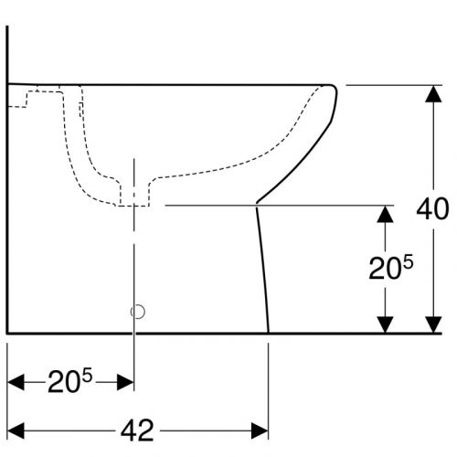 SELNOVA SQUARE Bide Podni 500.483.01.7