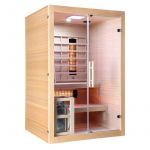 Infracrvena i Finska Sauna TWINCOMBI 130x120x200 cm J30130
