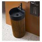 ARTEK ormarić YB2024-039 1V sa LVB Black 40×40 okrugli