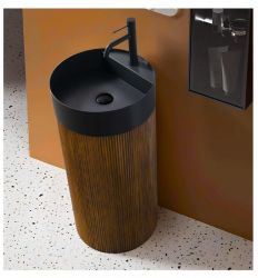 ARTEK ormarić YB2024-039 1V sa LVB Black 40×40 okrugli