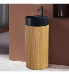 ARTEK ormarić YB2024-039W sa LVB black 40×40 okrugli