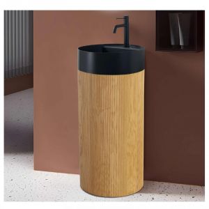 ARTEK ormarić YB2024-039W sa LVB black 40×40 okrugli