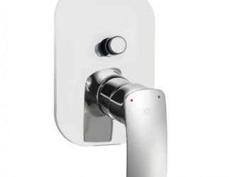 HERZ 12247 Elite e91 Rozetna za Ugradnu Bateriju sa Prebacivačem za Kadu