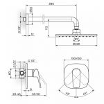 STOLZ 131103 Uzidna Baterija za Tuš 