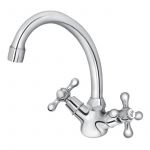 NOSTALGIJA N23013 Baterija za Sudoperu - Lavabo Izliv 130mm