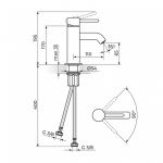 ZERRO JZ30101 Baterija za Lavabo