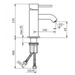 DARK JD30101 Baterija za Lavabo