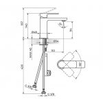 S2 BLACK 230101B Baterija za Lavabo